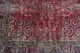 vintage vloerkleed rood 294cm x 170cm  