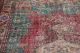 Vintage vloerkleed groen met rood 24096 298cm x 191cm