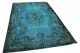 Vintage vloerkleed turquoise 25736 297cm x 189cm