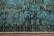 Vintage vloerkleed turquoise 25736 297cm x 189cm