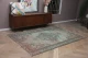 Vintage vloerkleed groen 28590 242cm x 158cm