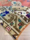 Vintage vloerkleed rood nr:33747 241cm x 141cm