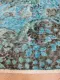 vintage vloerkleed blauw 275cm x 163cm