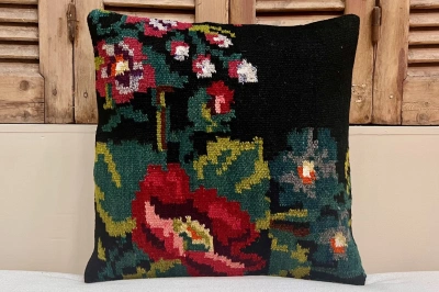 rozenkelim kussen nr.18114 50cm x 50cm incl binnenkussen 