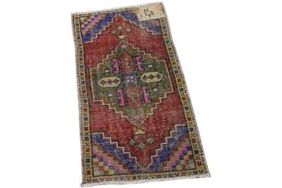 Vintage vloerkleed 71230 100cm x 52cm