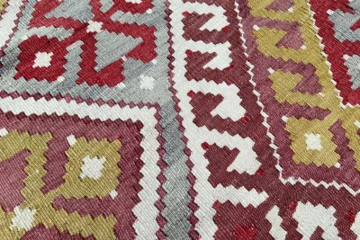 Kelim authentiek, handgeweven in Anatolië (Turkije) 15222 336cm x 158cm