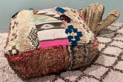 Marokkaanse Poef nr.55148 60cm x 60cm x 25cm