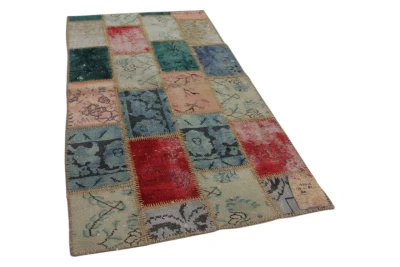 Patchwork vloerkleed diverse kleuren 150cm x 81cm  