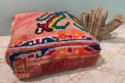 Moroccan Pouf No. 47002 60cm x 60cm x 25cm including filling