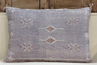 Sabra Kussen uit Marokko paars 60cm x 40cm incl vulling nr.61119