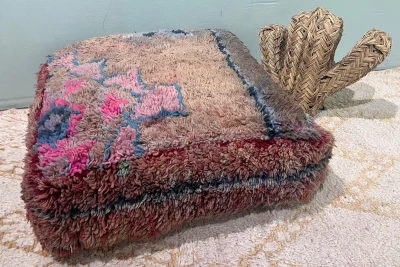 Moroccan Pouf No. 47039 60cm x 60cm x 25cm including filling