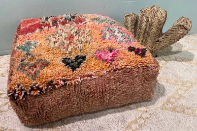 Moroccan Pouf No. 47039 60cm x 60cm x 25cm including filling