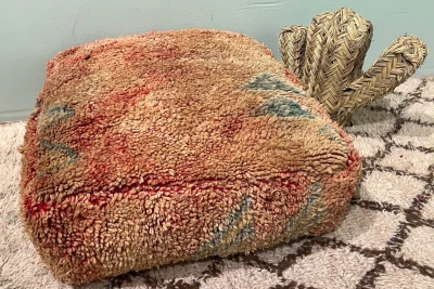 Marokkaanse Poef nr.44124 60cm x 60cm x 25cm