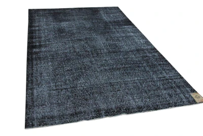 Vintage vloerkleed zwart 11026 290cm x 185cm