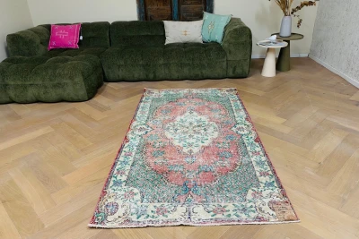 Vintage vloerkleed 13603 213cm x 117cm 