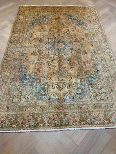 SALE Perzisch vloerkleed 63833 314cm x 210cm (zie foto's)