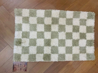 SALE sample sale vloerkleed 90cm x 62cm wol